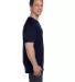 5190 Hanes® Beefy®-T with Pocket in Navy side view