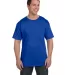 5190 Hanes® Beefy®-T with Pocket in Deep royal front view