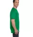 5190 Hanes® Beefy®-T with Pocket in Kelly green side view
