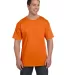 5190 Hanes® Beefy®-T with Pocket in Orange front view