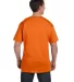 5190 Hanes® Beefy®-T with Pocket in Orange back view