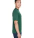 8400 UltraClub® Men's Cool & Dry Sport Mesh Perfo FOREST GREEN side view