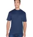 8400 UltraClub® Men's Cool & Dry Sport Mesh Perfo NAVY front view