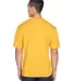 8400 UltraClub® Men's Cool & Dry Sport Mesh Perfo GOLD back view