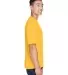 8400 UltraClub® Men's Cool & Dry Sport Mesh Perfo GOLD side view