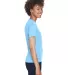 8400L UltraClub® Ladies' Cool & Dry Sport V-Neck  COLUMBIA BLUE side view