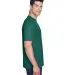 8420 UltraClub Men's Cool & Dry Sport Performance  FOREST GREEN side view