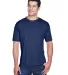 8420 UltraClub Men's Cool & Dry Sport Performance  NAVY front view