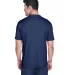 8420 UltraClub Men's Cool & Dry Sport Performance  NAVY back view