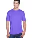 8420 UltraClub Men's Cool & Dry Sport Performance  PURPLE front view