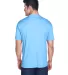 8420 UltraClub Men's Cool & Dry Sport Performance  COLUMBIA BLUE back view