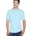8420 UltraClub Men's Cool & Dry Sport Performance  ICE BLUE front view
