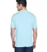 8420 UltraClub Men's Cool & Dry Sport Performance  ICE BLUE back view