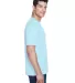 8420 UltraClub Men's Cool & Dry Sport Performance  ICE BLUE side view