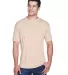 8420 UltraClub Men's Cool & Dry Sport Performance  SAND front view