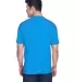 8420 UltraClub Men's Cool & Dry Sport Performance  PACIFIC BLUE back view