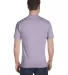 5280 Hanes Heavyweight T-shirt in Lavender back view