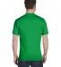 5280 Hanes Heavyweight T-shirt in Shamrock green back view