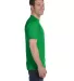 5280 Hanes Heavyweight T-shirt in Shamrock green side view