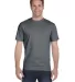 5280 Hanes Heavyweight T-shirt in Oxford gray front view