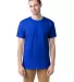 5280 Hanes Heavyweight T-shirt in Athletic royal front view