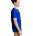5280 Hanes Heavyweight T-shirt in Athletic royal side view