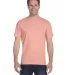 5280 Hanes Heavyweight T-shirt in Candy orange front view