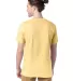 5280 Hanes Heavyweight T-shirt in Athletic gold back view