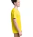 5280 Hanes Heavyweight T-shirt in Athletic yellow side view