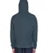 8463 UltraClub® Adult Rugged Wear Thermal-Lined F DRK HEATHER GRAY back view