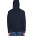 8463 UltraClub® Adult Rugged Wear Thermal-Lined F NAVY/ HTHR GRY back view