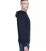 8463 UltraClub® Adult Rugged Wear Thermal-Lined F NAVY/ HTHR GRY side view