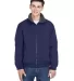 8921 Men's UltraClub® Adventure All-Weather Jacke NAVY/ CHARCOAL front view