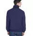 8921 Men's UltraClub® Adventure All-Weather Jacke NAVY/ CHARCOAL back view