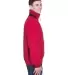 8921 Men's UltraClub® Adventure All-Weather Jacke RED/ CHARCOAL side view