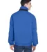 8921 Men's UltraClub® Adventure All-Weather Jacke ROYAL/ CHARCOAL back view