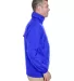 8929 UltraClub® Adult Hooded Nylon Zip-Front Pack ROYAL side view