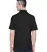 8445 UltraClub® Men's Cool & Dry Stain-Release Pe BLACK back view