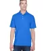 8445 UltraClub® Men's Cool & Dry Stain-Release Pe ROYAL front view