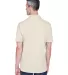8445 UltraClub® Men's Cool & Dry Stain-Release Pe STONE back view