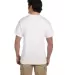 3930R Fruit of the Loom - Heavy Cotton T-Shirt WHITE back view