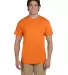 3930R Fruit of the Loom - Heavy Cotton T-Shirt SAFETY ORANGE front view