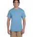 3930R Fruit of the Loom - Heavy Cotton T-Shirt LIGHT BLUE front view