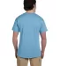 3930R Fruit of the Loom - Heavy Cotton T-Shirt LIGHT BLUE back view