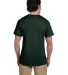 3930R Fruit of the Loom - Heavy Cotton T-Shirt FOREST GREEN back view