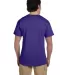 3930R Fruit of the Loom - Heavy Cotton T-Shirt DEEP PURPLE back view