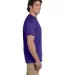 3930R Fruit of the Loom - Heavy Cotton T-Shirt DEEP PURPLE side view