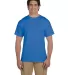 3930R Fruit of the Loom - Heavy Cotton T-Shirt RETRO HTH ROYAL front view