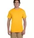 3930R Fruit of the Loom - Heavy Cotton T-Shirt NEW GOLD front view