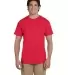 3930R Fruit of the Loom - Heavy Cotton T-Shirt FIERY RED front view